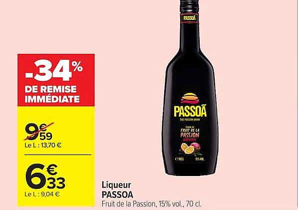 -34% DE REMISE IMMÉDIATE