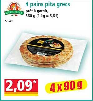 4 pains pita grecs