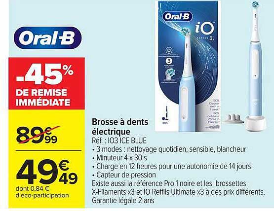 -45% DE REMISE IMMÉDIATE