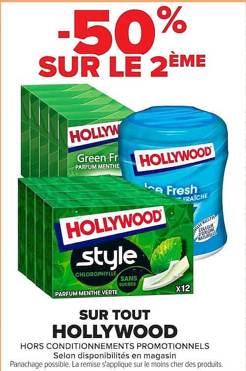 -50% SUR LE 2ÈME