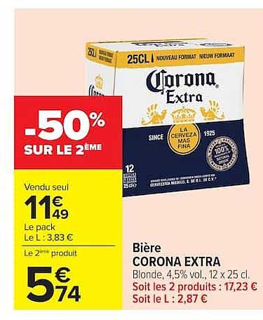 -50% SUR LE 2ÈME