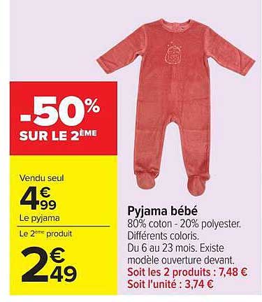 -50% SUR LE 2ÈME