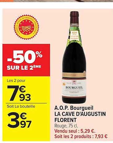 -50% SUR LE 2ÈME
