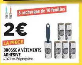 6 recharges de 10 feuilles