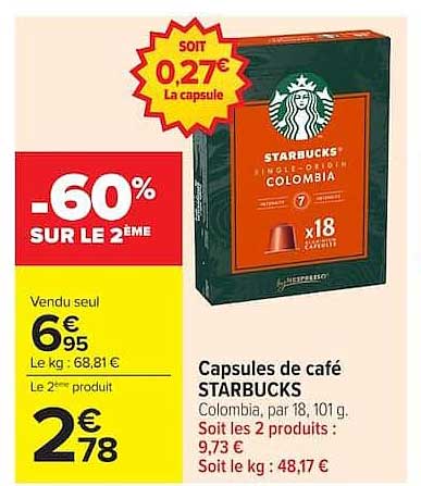 -60% SUR LE 2ÈME