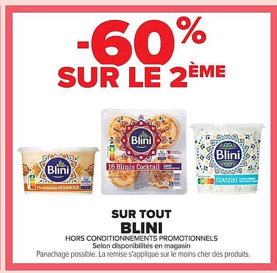 -60% SUR LE 2ÈME
