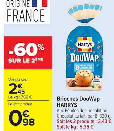 -60% SUR LE 2ÈME