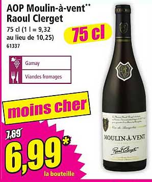 AOP Moulin-à-vent** Raoul Clerget