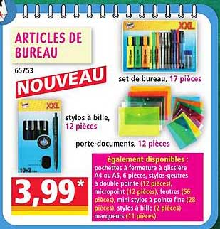 ARTICLES DE BUREAU