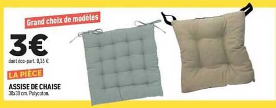 ASSISE DE CHAISE
