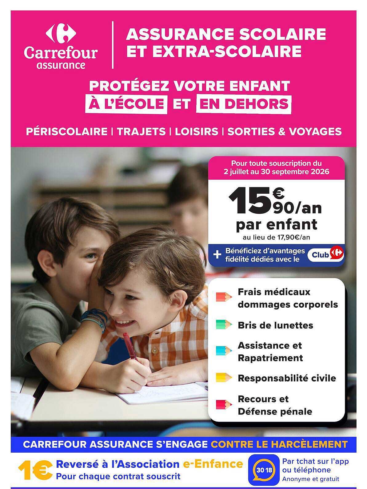 ASSURANCE SCOLAIRE ET EXTRA-SCOLAIRE
