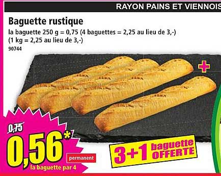 Baguette rustique