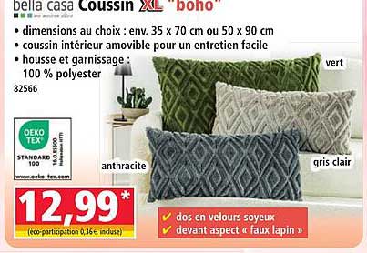 bella casa Coussin XL "boho"
