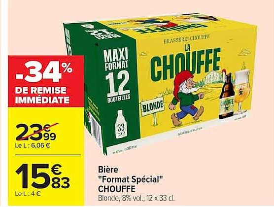 Bière "Format Spécial" CHOUFFE