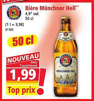 Bière Münchner Hell**