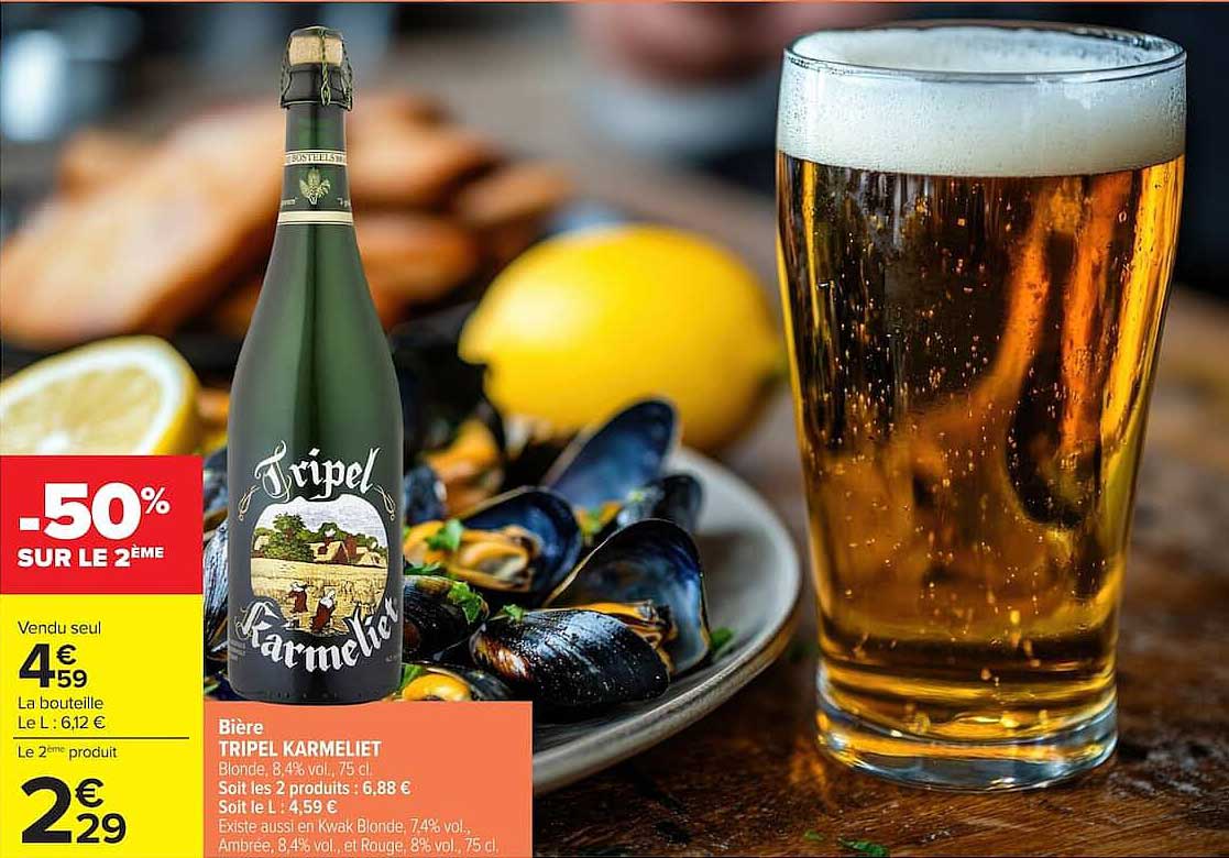Bière TRIPEL KARMELIET