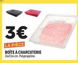 BOÎTE À CHARCUTERIE