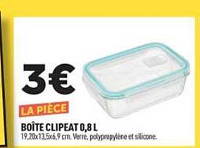BOÎTE CLIP&IPAT 0,8 L
