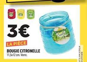 BOUGIE CITRONNELLE