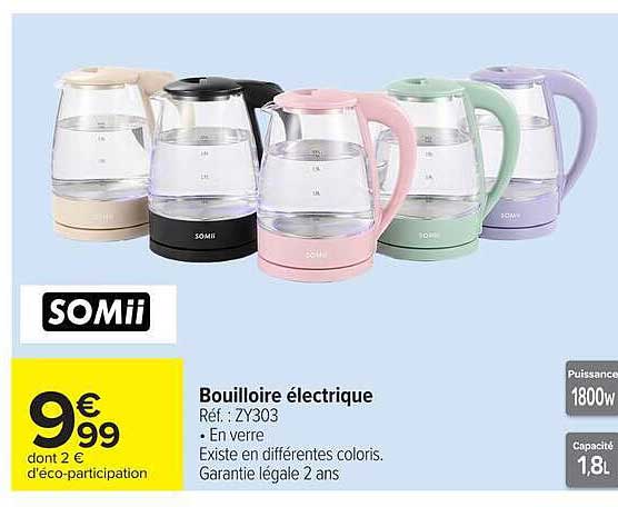 Bouilloire électrique