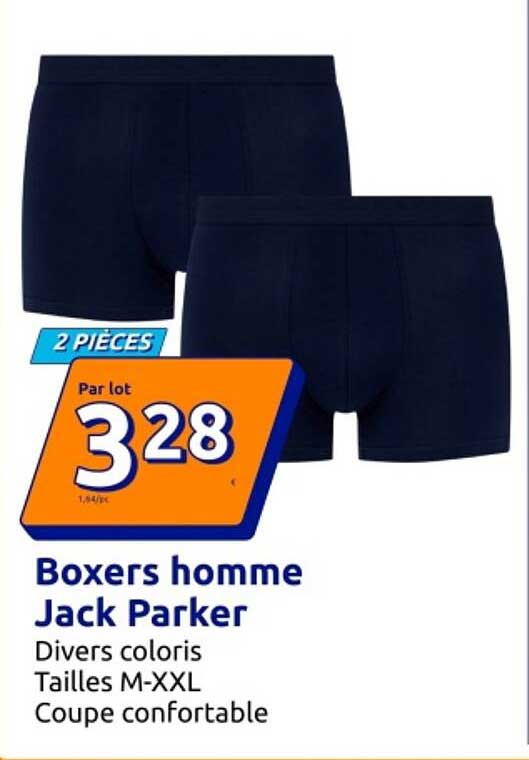 Boxers homme Jack Parker