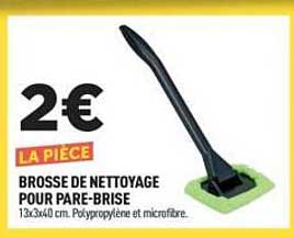 BROSSE DE NETTOYAGE POUR PARE-BRISE