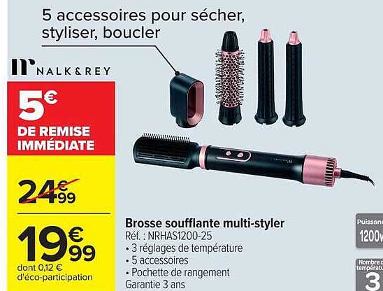 Brosse soufflante multi-styler