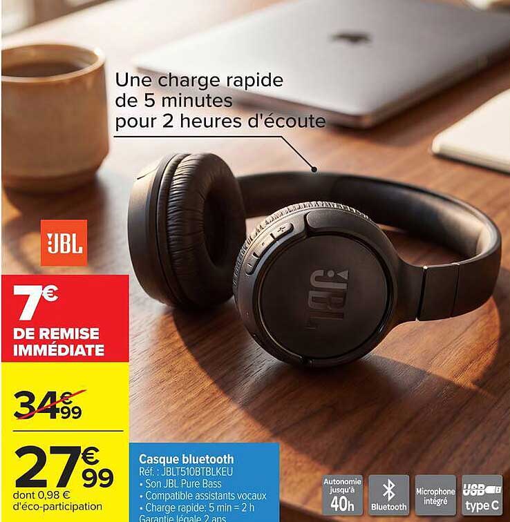 Casque bluetooth