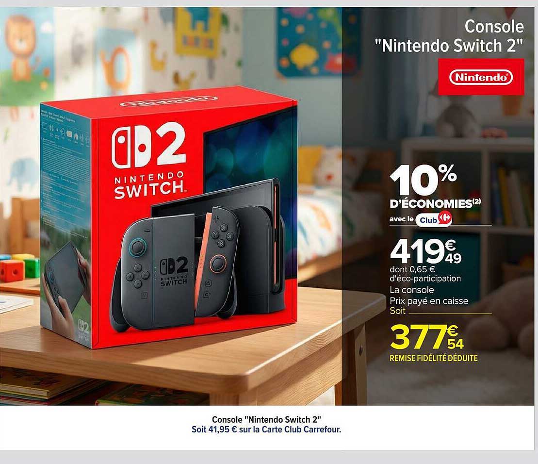 Console "Nintendo Switch 2"