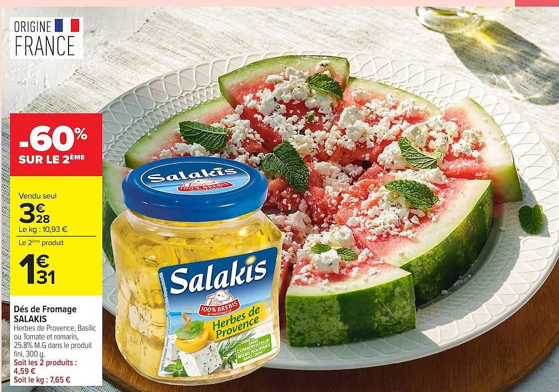 Dés de Fromage SALAKIS