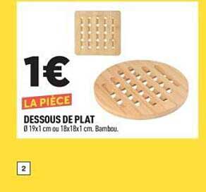 DESSOUS DE PLAT