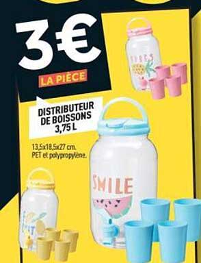 DISTRIBUTEUR DE BOISSONS 3,7L