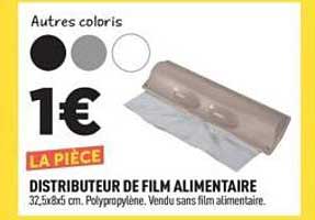 DISTRIBUTEUR DE FILM ALIMENTAIRE