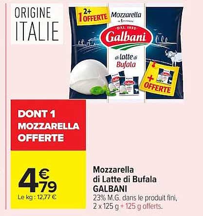 DONT 1 MOZZARELLA OFFERTE