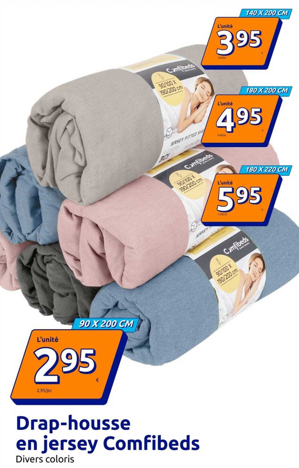 Drap-housse en jersey Comfibeds