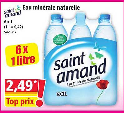 Eau minérale naturelle