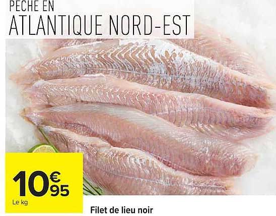 Filet de lieu noir