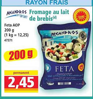 Fromage au lait de brebis(d)