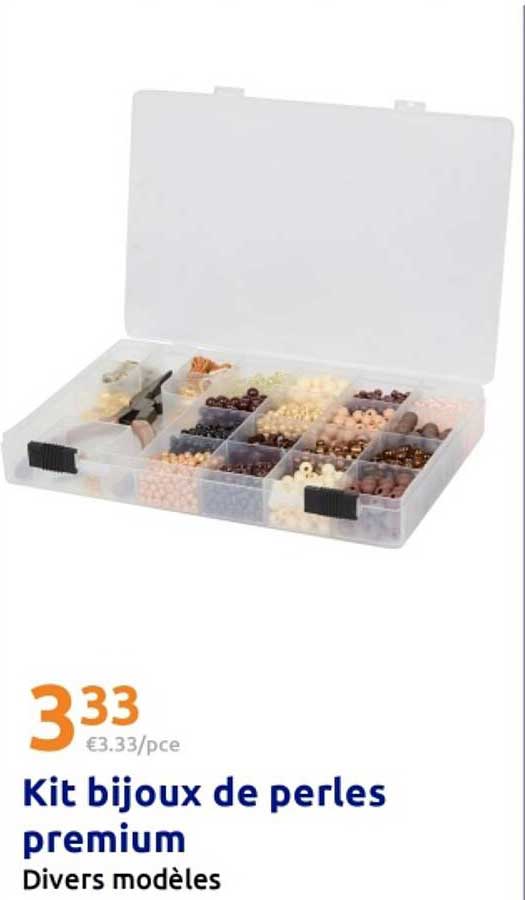 Kit bijoux de perles premium
