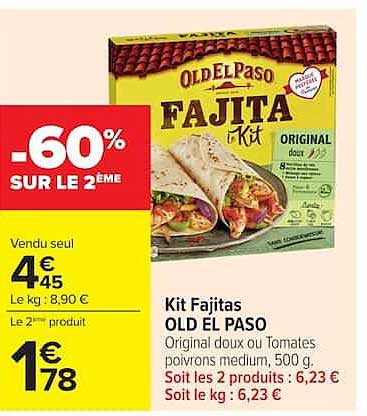Kit Fajitas OLD EL PASO