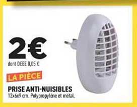 LA PIÈCE PRISE ANTI-NUISIBLES