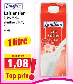 Lait entier