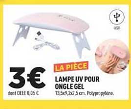LAMPE UV POUR ONGLE GEL