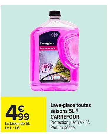 Lave-glace toutes saisons 5L[d] CARREFOUR