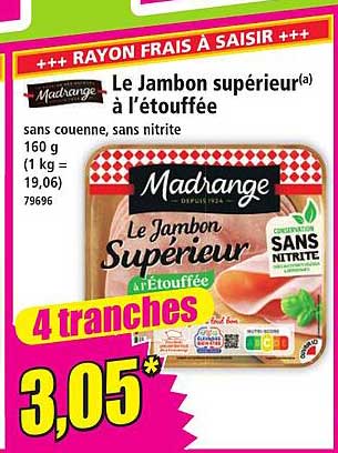 Le Jambon supérieur à l'étouffée