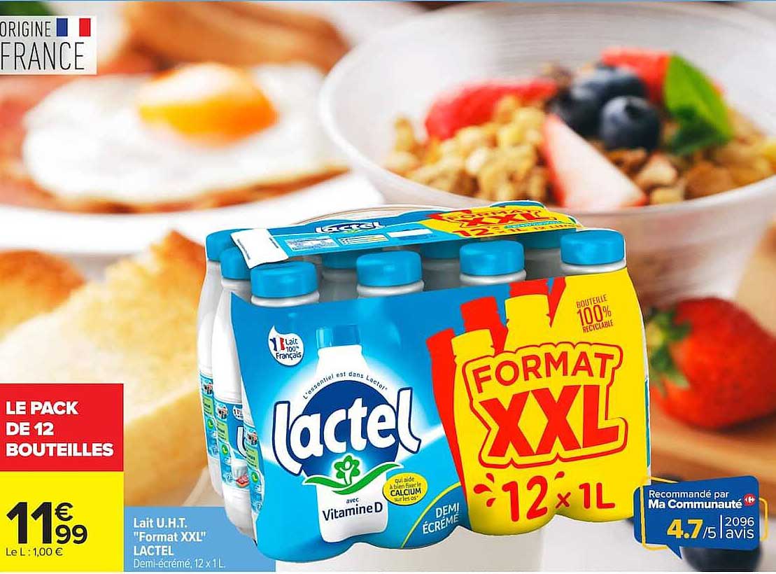Le pack de 12 bouteilles