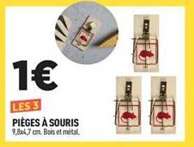 LES 3 PIÈGES À SOURIS