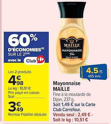 Mayonnaise MAILLE