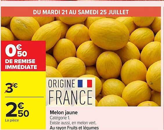 Melon jaune