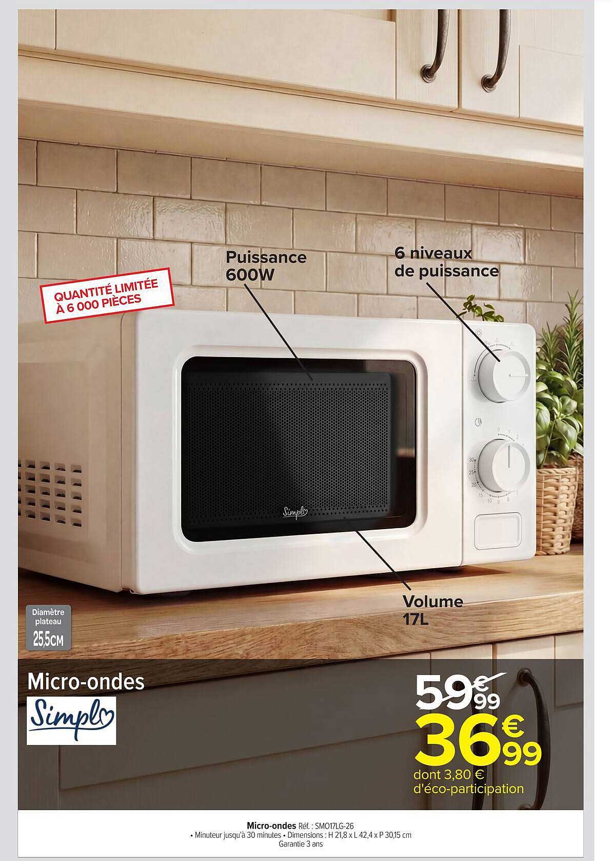 Micro-ondes Simplo